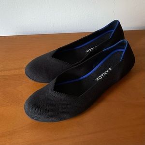 Rothy’s The Flat Black Round Toe Size 10